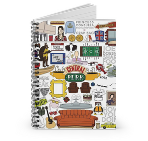 Friends TV Show Notebook