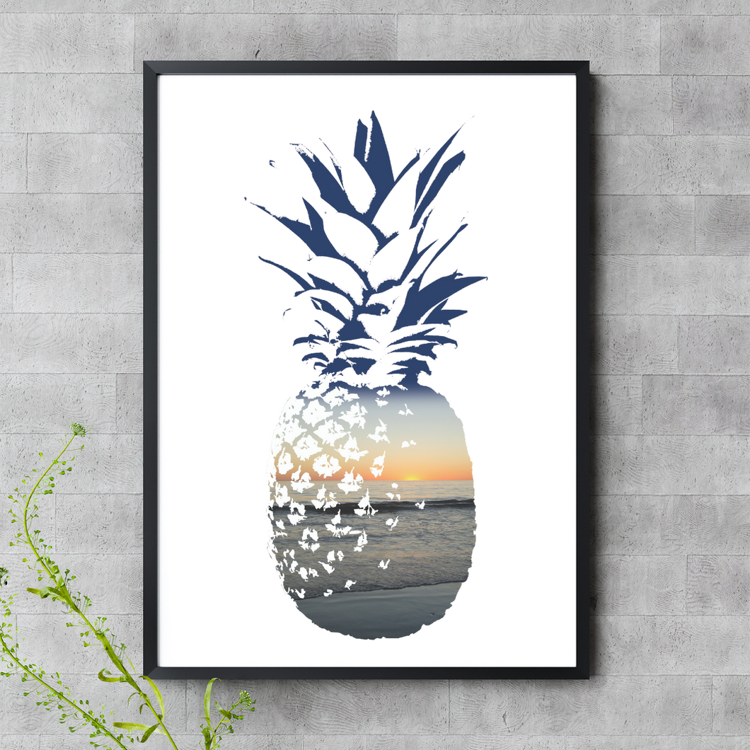 Sunset In A Pineapple