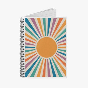 Sun Rays Notebook A4