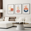Colorful Set of 3 Wall Art