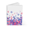 Geometric Triangles Abstract Printed Notebook