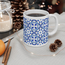 Load image into Gallery viewer, Blue Design Printed Mug
