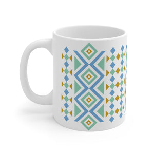 Colorful Aztec Design Printed Mug