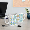 Colorful Aztec Design Printed Mug