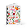 Colorful Floral Pattern Printed Notebook