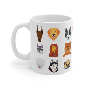 Lots of Dogs Printed Coffee Mug