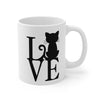 Love Cats Printed Coffee Mug