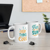 Fun in the Sun Set of Two Printed Mugs