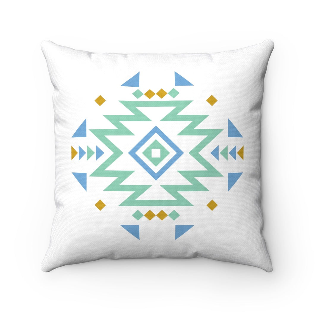 Aztec Geometric Design Cushion