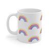 Rainbow Pattern Printed Coffee Mug