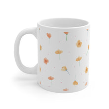 Load image into Gallery viewer, Little Peonies Watercolor Printed Coffee Mug
