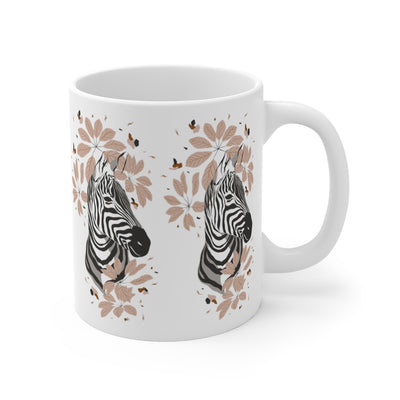 Zebra Printed Coffee Mug