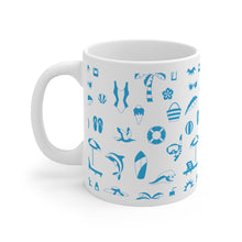 Load image into Gallery viewer, Beach Time Patterned Printed Coffee Mug
