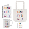 Born to be Wild Bundle - Notebook - Tote Bag - Mug and a Coaster